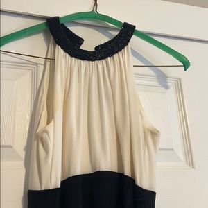 Lauren Ralph Lauren NWT black and white gown